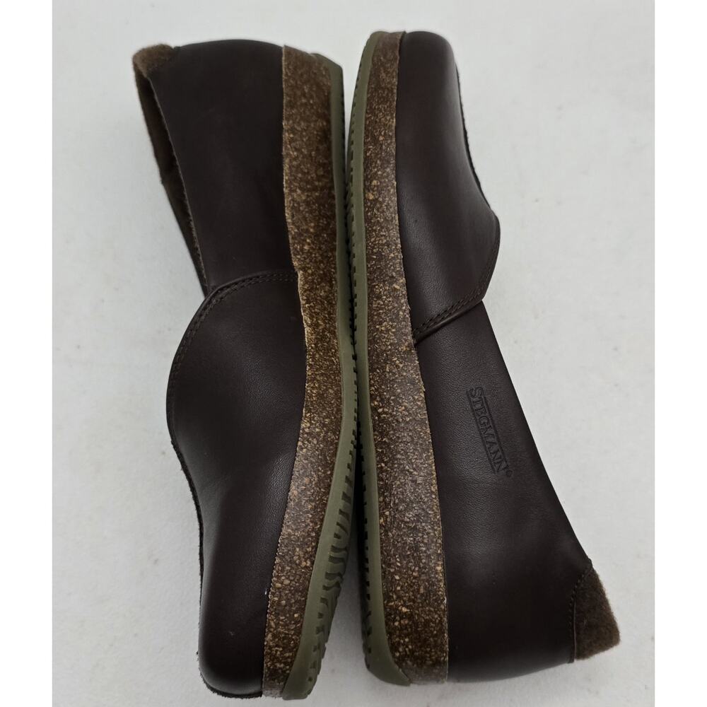 Stegmann Women's Liesl Skimmers Slip-On Shoes BROWN Leather Size 7 NWOB - Picture 5 of 11